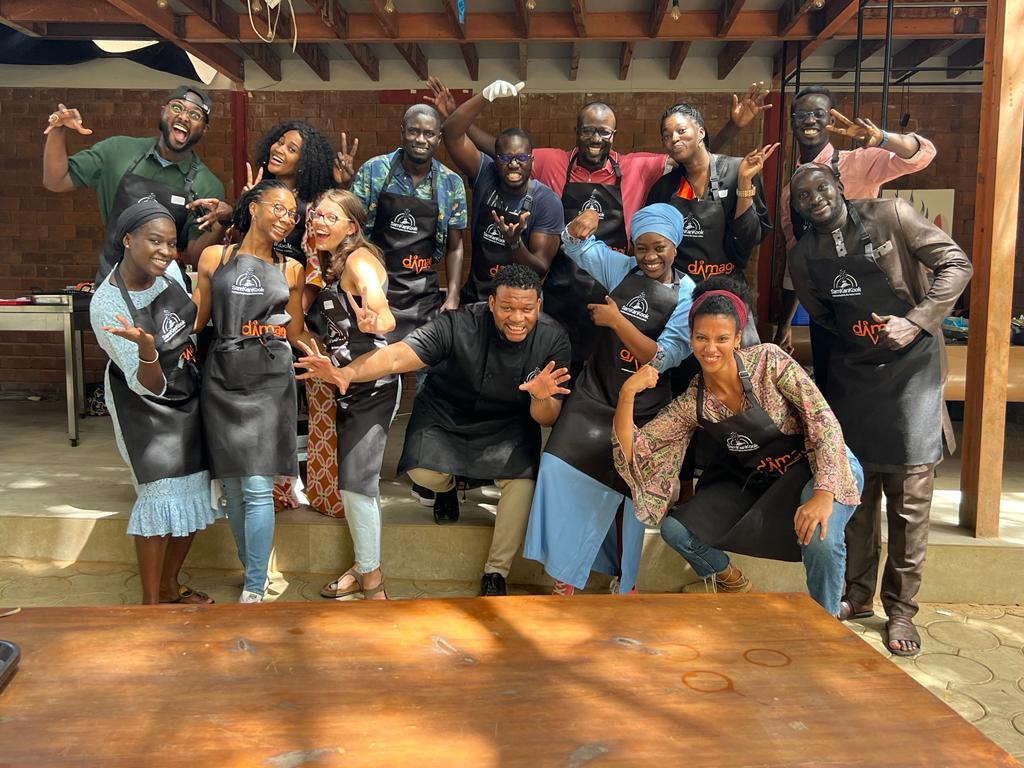 Dimagi team members together