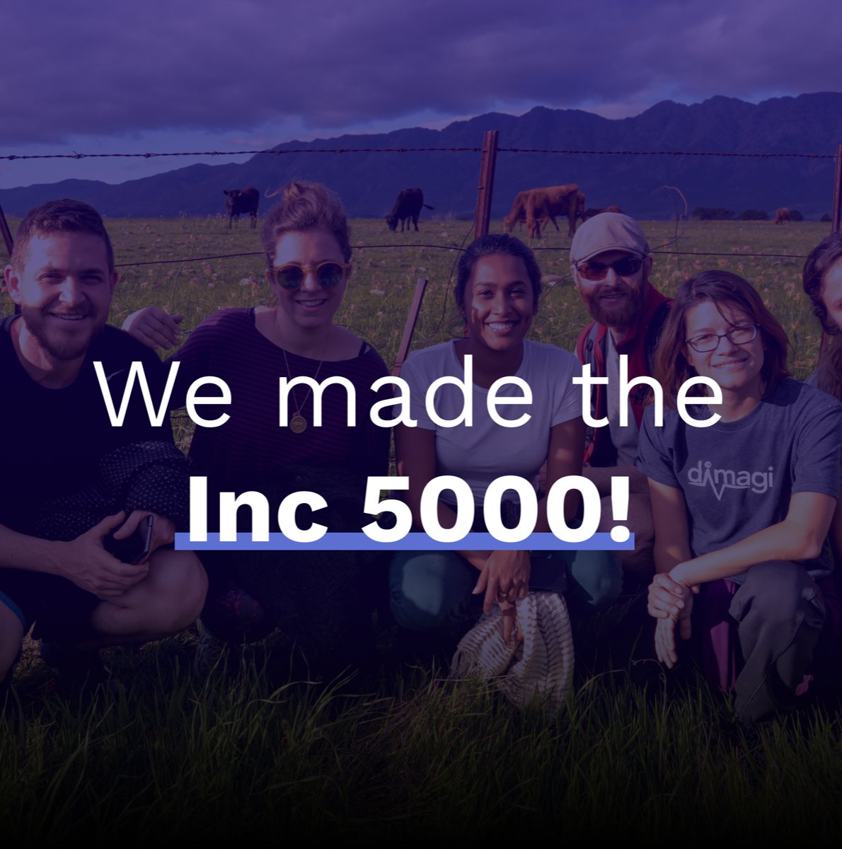 Dimagi makes the Inc. 5000 list for the tenth time
