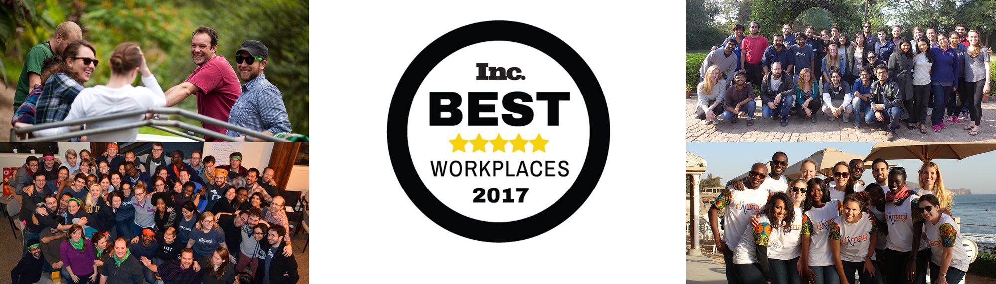 Dimagi Named One of Inc. Magazine's Best Workplaces 2017