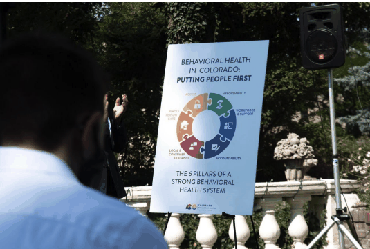 Behavioral Health in Colorado: Putting People First, the five pillars of a strong behavioral health system