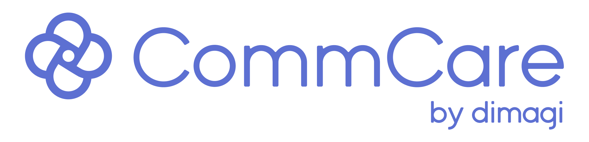 CommCare by Dimagi logo, full color