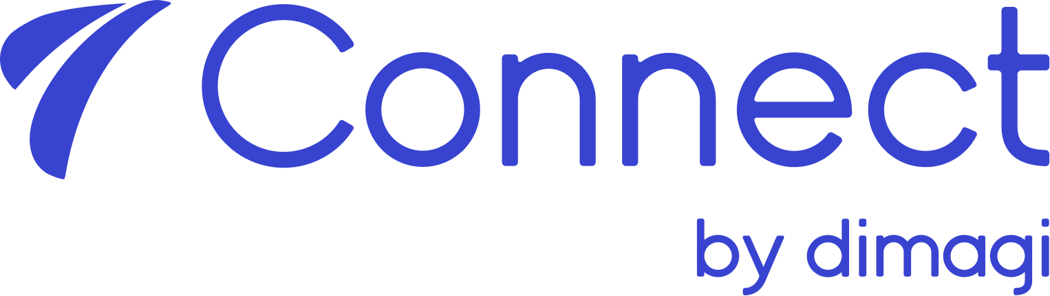 Connect by Dimagi logo, full color